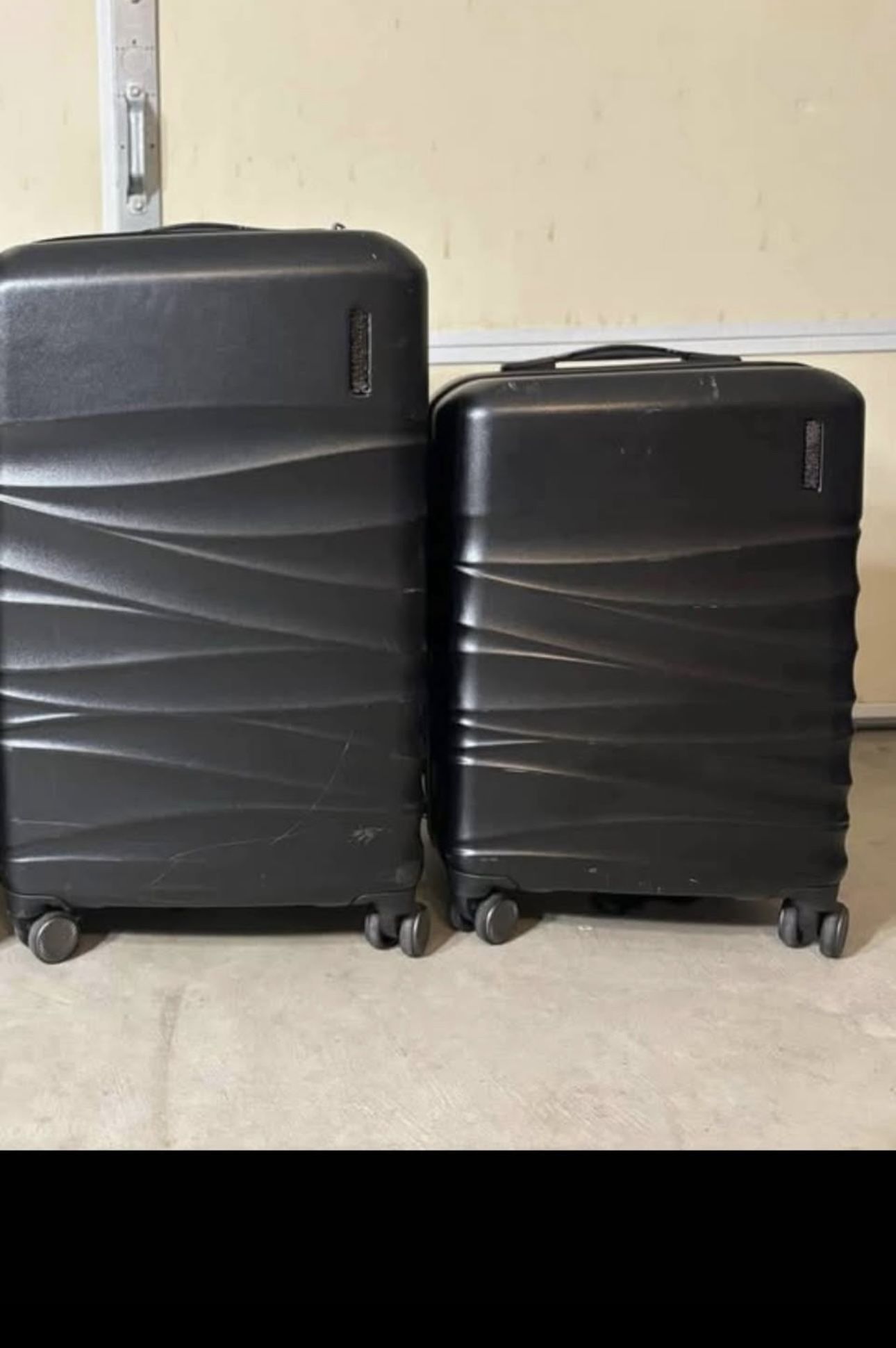 American Tourister Tranquil 3-Piece Hardside Set BLACK 20"-24"