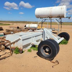Farm Equipment sale including : Grader, scraper, Fuel tanks, pipe, mower