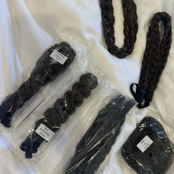 🆕 Madison Braids: 5 Hair Headband Braids + 1 Top Knot