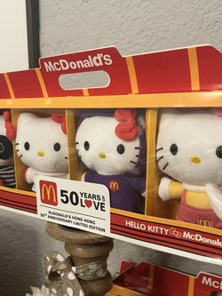 Hello kitty limited Edition 50 Years / $80 Each 