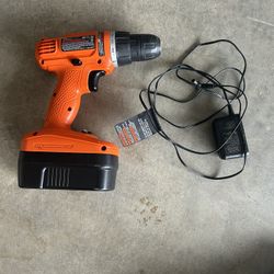 Black and Decker Cordless Drill