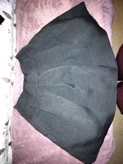 Express Black M Skirt