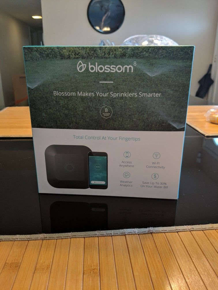 Blossom 8 Zone Sprinkler Controller From Your Phone