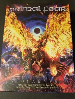 primal fear - apocalypse - cd+dvd digipak deluxe edition