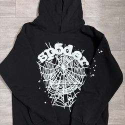 Black OG Spider Hoodie