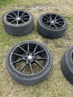 Wheels And Tires -Ashanti Black Label T20”s
