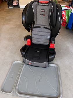 Britax car seat with floor mat