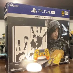 PS4 Pro 1TB Death Stranding Limited Edition Console & Controller