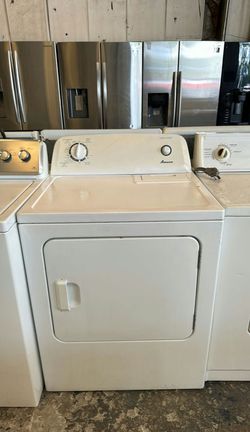 Amana Basic Dryer - White, Good Condition, Large Capacity