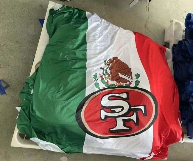CAR HOOD COVERS L.A. KINGS ...49ERS MEXICO FLAG