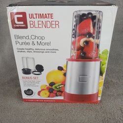 Chefman Personal Ultimate Kitchen Blender with 2 Travel Cups( Brand New)