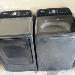 💯🌆Samsung Washer And Dryer Electric Nice Set💯🌆