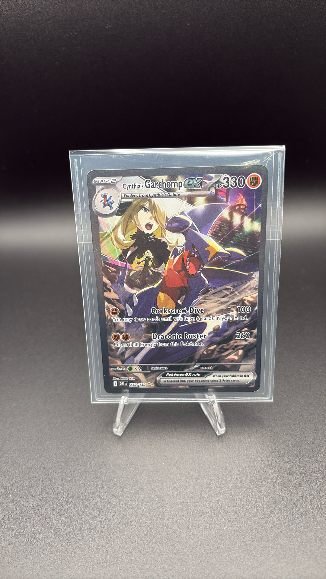 Pokemon Card (Cynthia’s Garchomp)