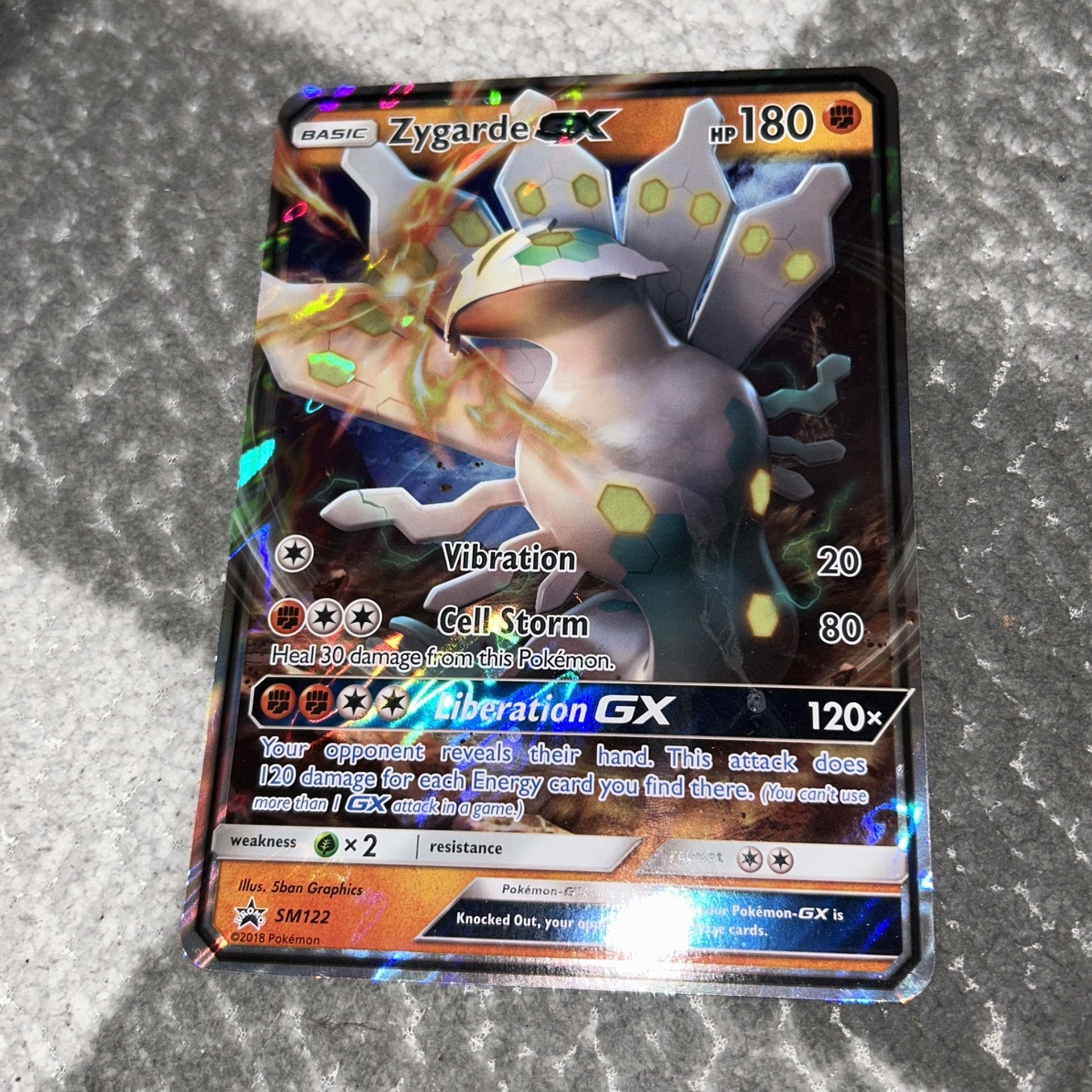 Zygarde Jumbo Card Ex