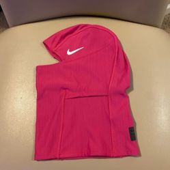 Nike Pink Balaclava Ski Mask Hood