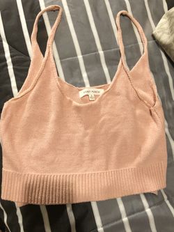 Pink Crop top honey punch
