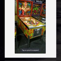 Pin Ball machine Arcade Vintage 