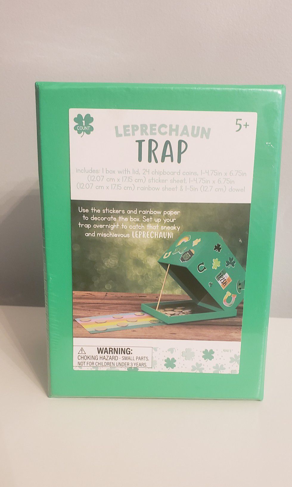 Leprechaun Trap Kit Craft Kids Irish St. Patrick’s Day NEW