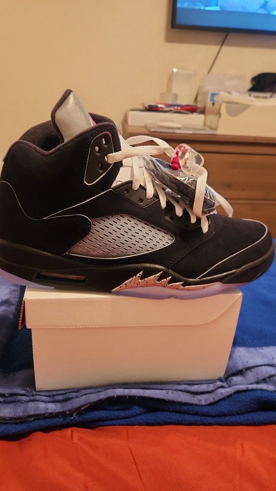 Jordan 5 METALLIC 2025 100% Authentic