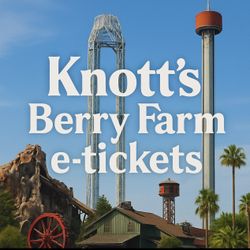 Knott’s Berry Farm e-ticket