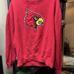Louisville cardinal men sweater 