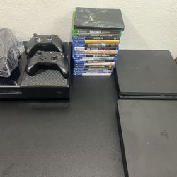 Video Game Lot Asking 260 OBO Can Part Out 