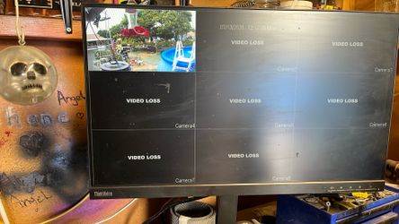 ThinkVision 24in black computer monitor