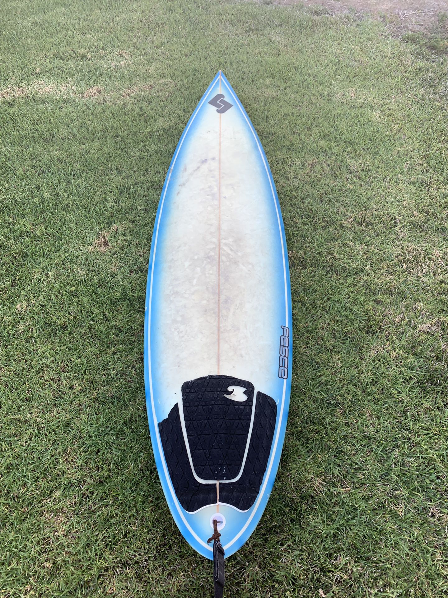 Pesce Surfboard, Pistol-II, 6’6
