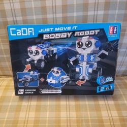 STEM 2-in-1 Creation Robot Toys, Popular Pull-Back Racing Toy Building Kit for Kids 6-12, DIY Robotics Kit for Boys and Girls Gift Ideas, New 2020 (19