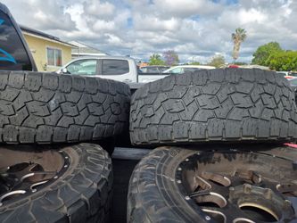 Tires and rims 8 holes