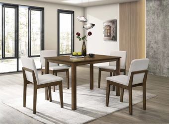 5 Piece Dining Set Table + 4 Chairs