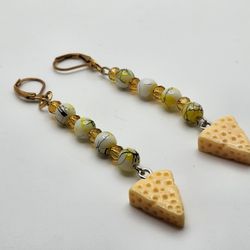 Parmesan Wedge Earrings 