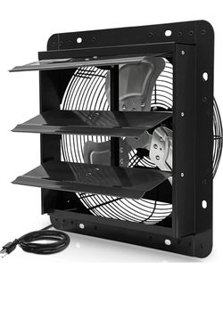 VENTISOL 12 Inch Shutter Exhaust Fan
