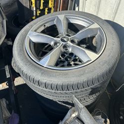 2016 Ford Mustang Oem Rims And Tires
