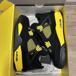 Jordan 4 Yellow Thunder 