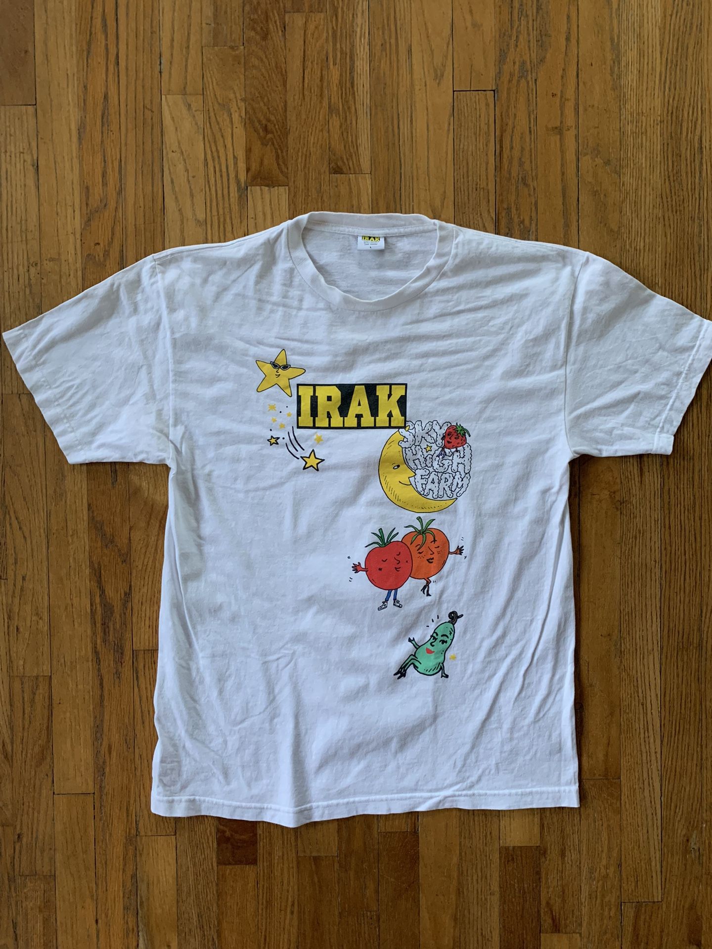 IRAK x Sky High Farm T-shirt White Large
