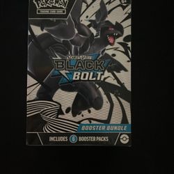 Pokemon TCG Scarlet & Violet Black Bolt Booster Bundle 