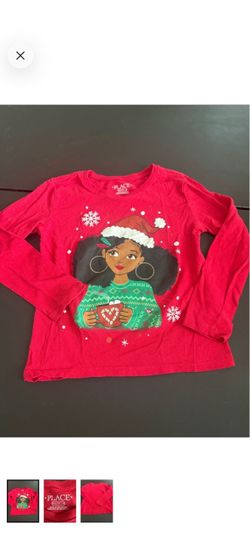 The Children's Place Red Long-Sleeve Holiday Graphic Tee