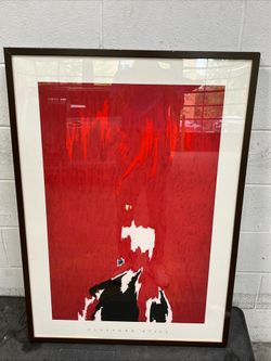 Clyfford Still Private Collection Fine Art Print Framed 40.5” H x 29” W x 2.25”D