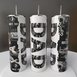 Chicago White Sox Baseball Dad Tumbler