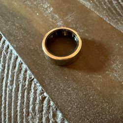 Oura Ring Gen 3 Heritage Gold Size 8 + Charging Dock — Used, Works Great