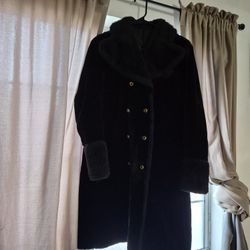Vintage Susan Linn Long Coat For Women Size 14