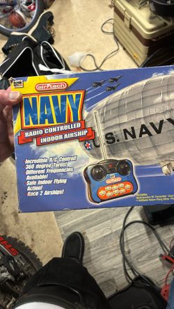 Rare Navy Blimp Remote Control