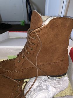 Brown boots