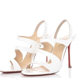 CHRISTIAN LOUBOUTIN Patent Vavazou Asymmetric 100 Strappy