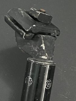 BIKE SEAT POST , KICK STAND AND WATER BOTTLE  HOLDER