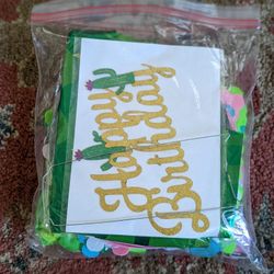 Cactus Theme 1st Birthday Party Decor