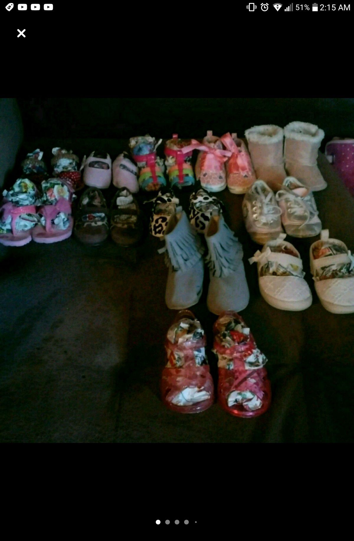 Babygirl shoes flats boots sandles 0.3m 6.9m 12m