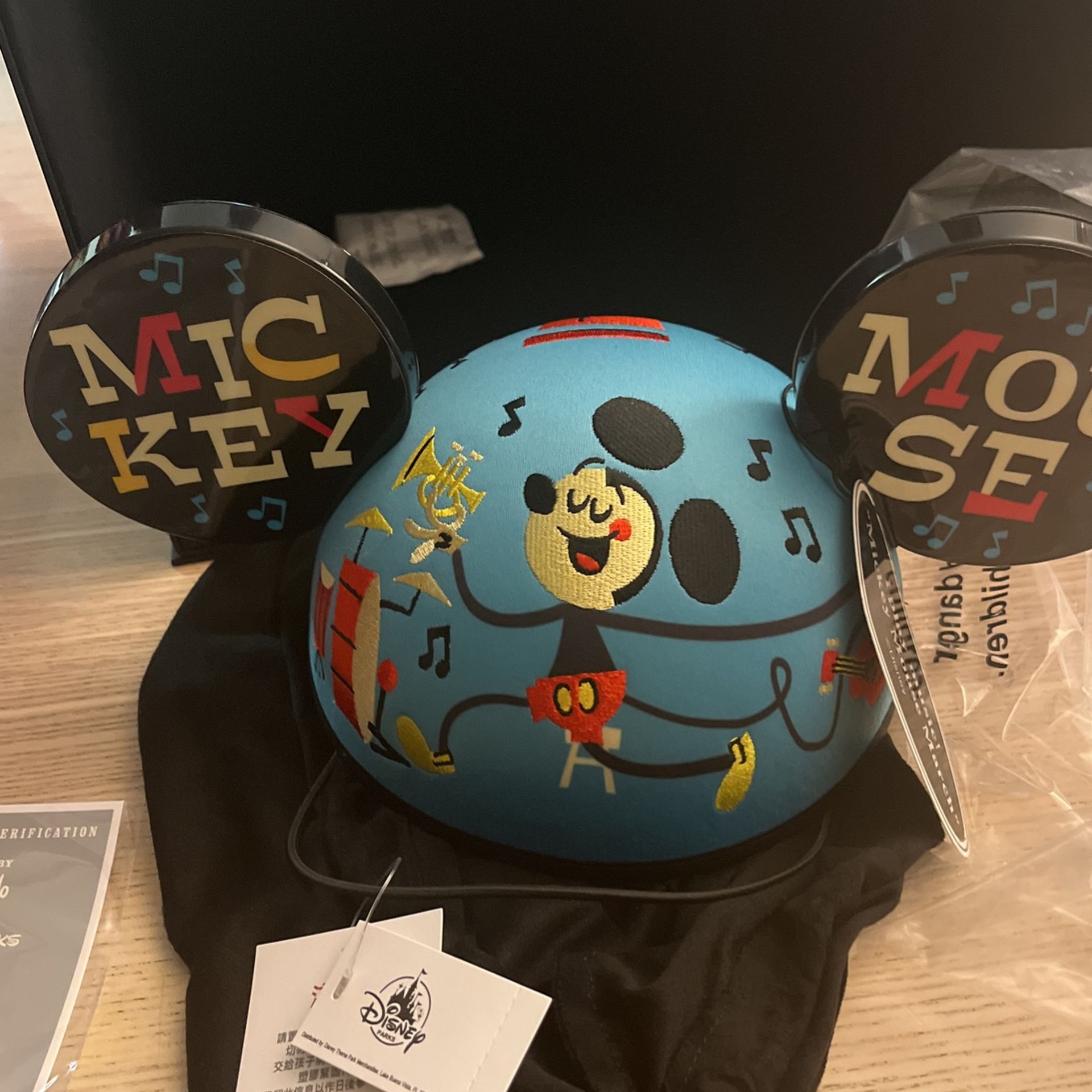Dave Perillo Designer Mickey Mouse Ears Disney Parks Disneyland