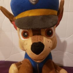 GUND Paw Patrol CHASE Plush Stuffed Animal 9 Inches Tall. W